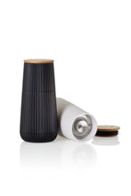 Load image into Gallery viewer, AdHoc Scape Salt &amp; Pepper Mill Set Black &amp; White
