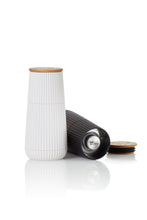 Load image into Gallery viewer, AdHoc Scape Salt &amp; Pepper Mill Set Black &amp; White
